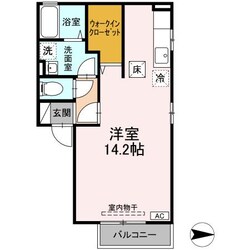 アクエリアス清水町の物件間取画像